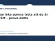 Illustration till guiden Kan inte somna trots att du är trött – prova detta