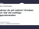 Illustration till guiden Vaknar du på natten? Orsaker och råd vid nattliga uppvaknanden